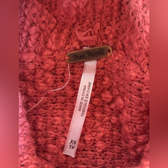 Free People Big Easy Cowl Pullover Sweater Turtleneck - Picture 3 of 7